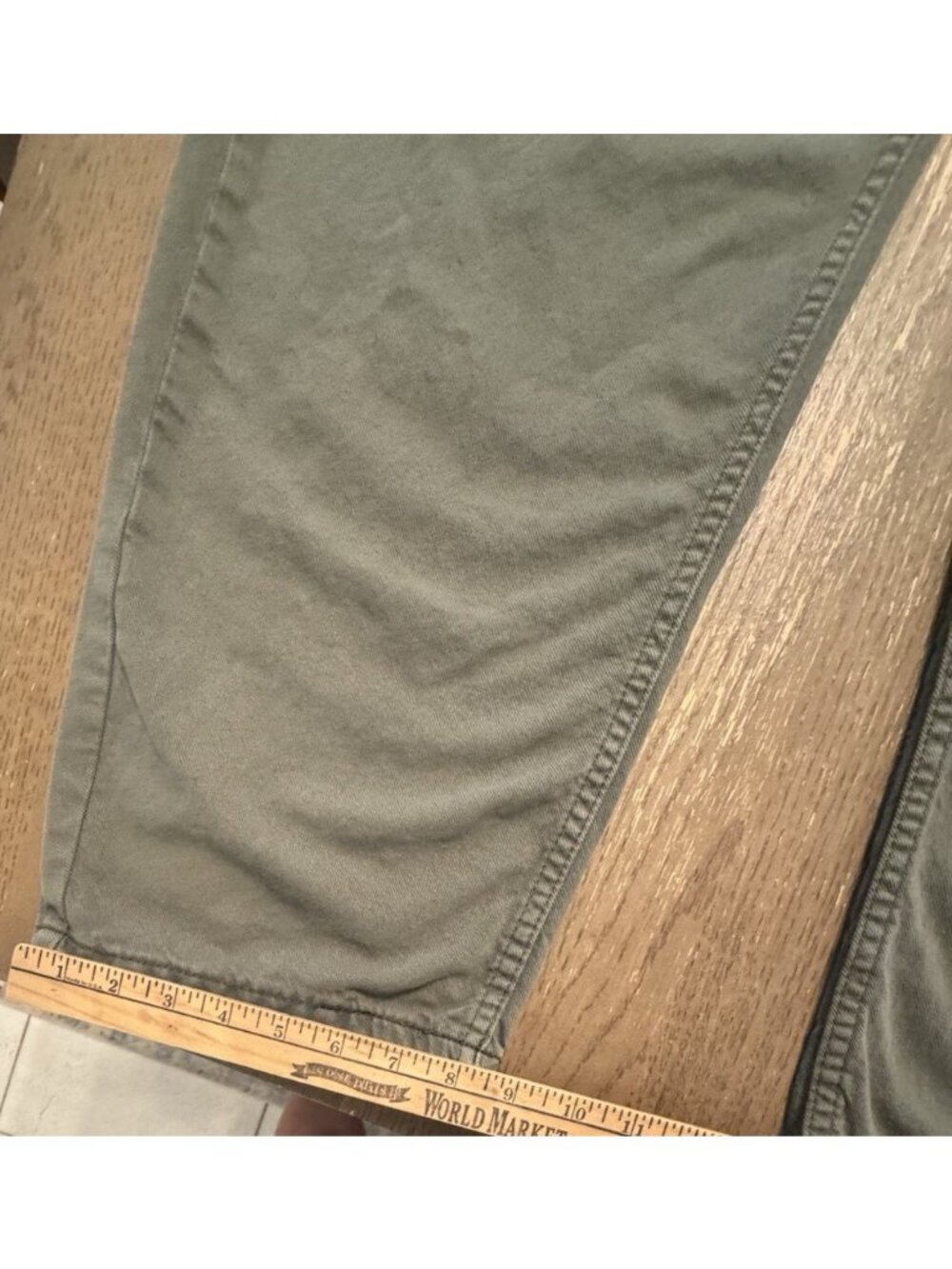 Gap Women Olive Barrel High Rise 29/8 Tall Mesculen Green Jeans 739238 - Picture 4 of 12